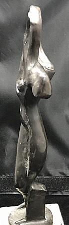 Bronze Sculpture - Alexander Archipenko: Old recast patina bronze sculpture Alexander Archipenko, bearing a signature in a limited edition. Bronze Sculpture on a Marble Base. Alexander Porfyrovych Archipenko was a Ukrainian-born American ava