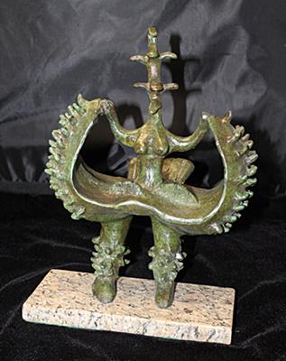 Signed Limited Edition Bronze Lipchitz: Old recast patina bronze sculpture Jacques Lipchitz, bearing a signature in a limited edition. Dimensions approx 9x13 Inches.