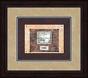 BERMUDA BY DAVID MARTIN: LITHOGRAPH, IMAGE SIZE: 10X8", FRAMED: 16 15/16X 14 15/16"