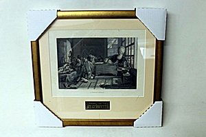 "A Turkish School" after Artist J.F. Lewis: woodblock after Artist J.F. Lewis. John Frederick Lewis is the one of finest of the Orientalist painters. Because of his painstaking "Pre-Raphaelite" technique, his finished paintings are rare. Of all