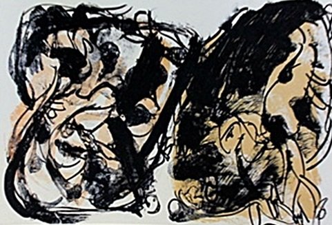 Limited edition by artist Jean Paul Ripelle (CC): Limited Edition By Jean Paul Ripelle. Jean Paul Riopelle was born in Montreal in 1923. He studied at the École des Beaux-Arts in Montreal from 1943-44 and had his first solo exhibition in 1945. In 19