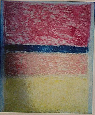 Mark Rothko - NO. 67: In the manner of Mark Rothko "NO. 67" pastel on paper circa. 1955, private collection approx. 19x13in. A prominent figure among the New York School painters, In the manner of Mark Rothko moved through