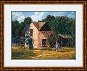 Mark Rothko - Blue,Black And Yellow: In the manner of Mark Rothko "Blue,Black And Yellow" pastel on paper circa. 1950, private collection approx. 19x13in. A prominent figure among the New York School painters, In the manner of Mark Rothk