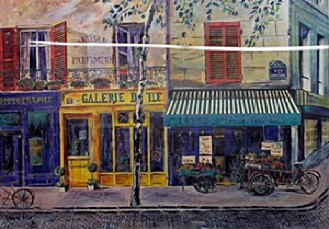 Andre Derain - The Turning Road L'Estaque: Pastel on paper in the manner of Andre Derain "The Turning Road L'Estaque" circa 1910, private collection, unframed dimensions approximately 20x14. André Derain was a French artist, painter, sculptor