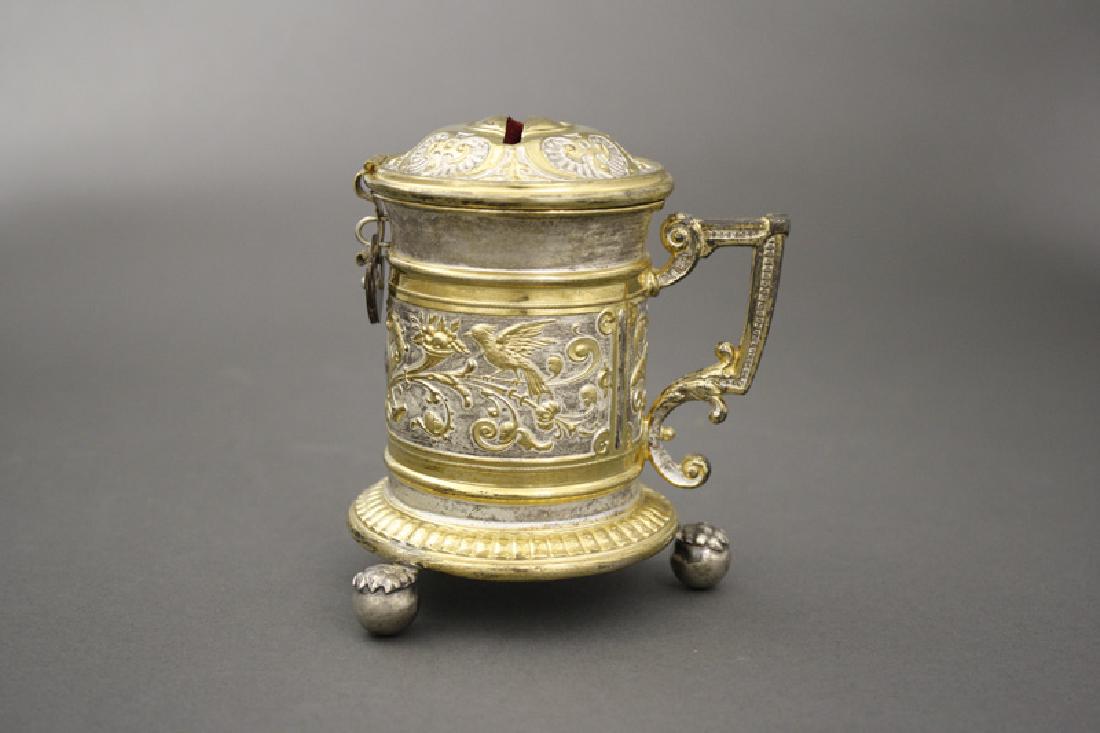 Tankard on Ball and Claw Feet (1 of 1)