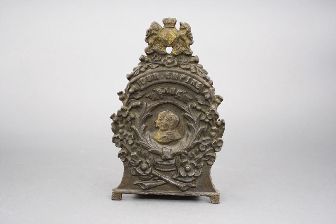 Our Empire Bank: Sydenham & McOustra English - Circa 1911 Material: Cast Iron