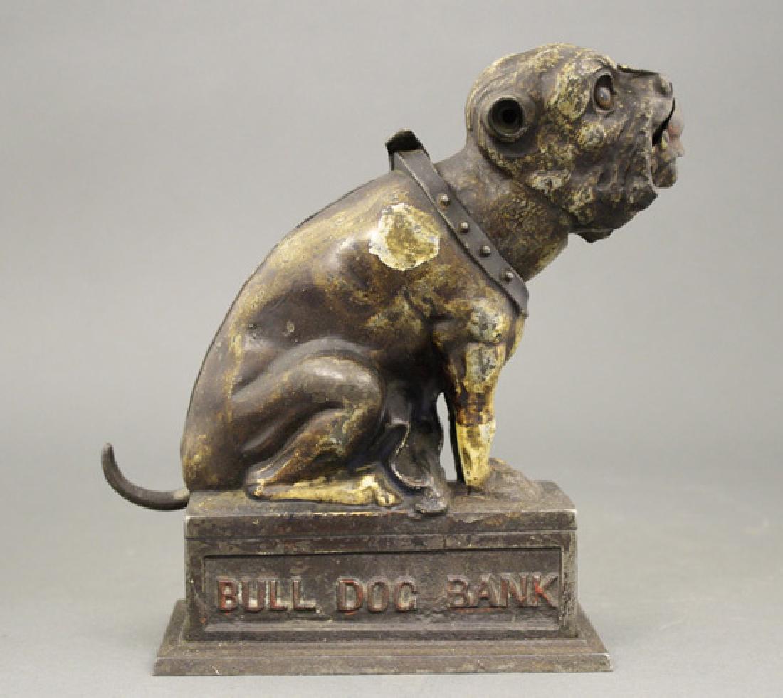 Bull Dog Bank Blue Blanket (1 of 1)