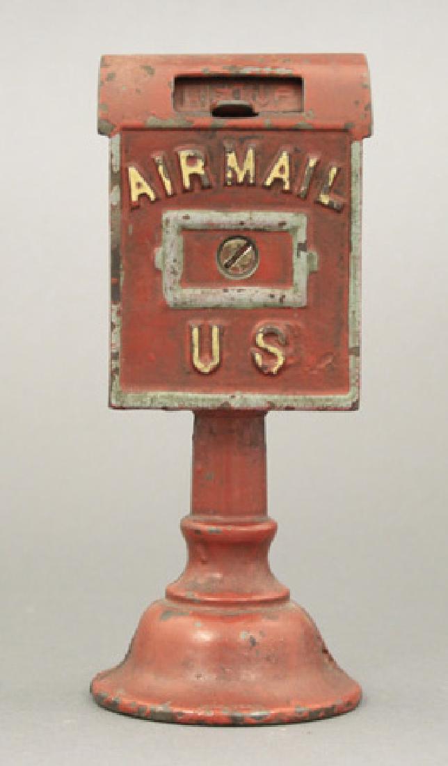 U. S. Airmail on Base: Dent Hardware Fullerton, Ohio - Circa 1920 Material: Cast Iron
