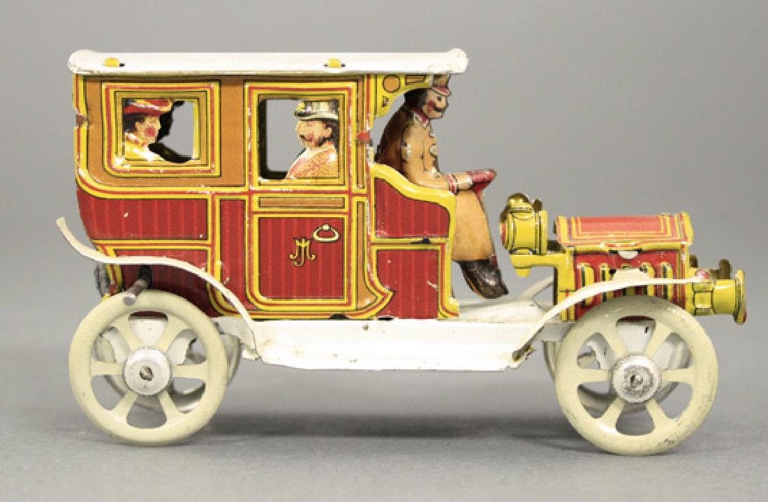 Saloon Car Limousine with Chauffeur and Passengers (1 of 1)