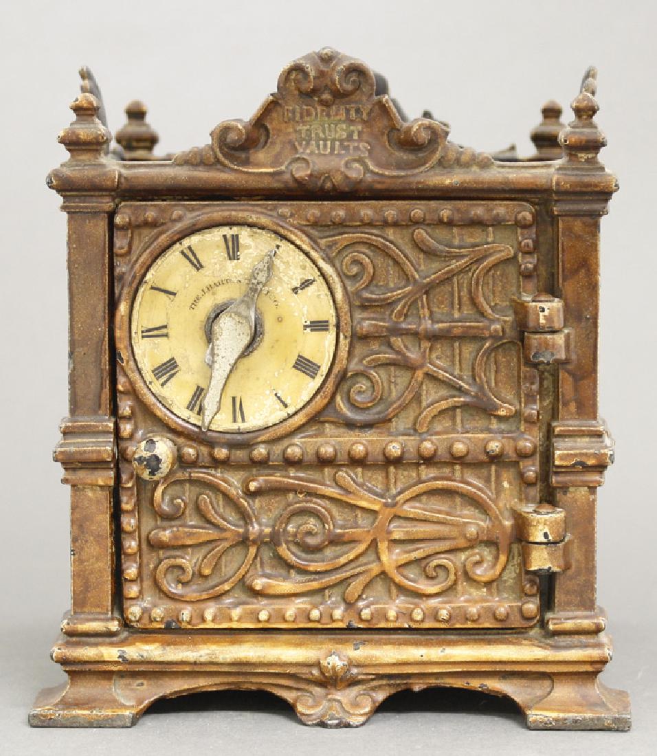 Fidelity Trust Vault: Made by J. Barton Smith Co. America - Circa 1890’s. Made of Cast Iron. Excellent Condition.