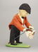 Boy Riding a Hobby Horse