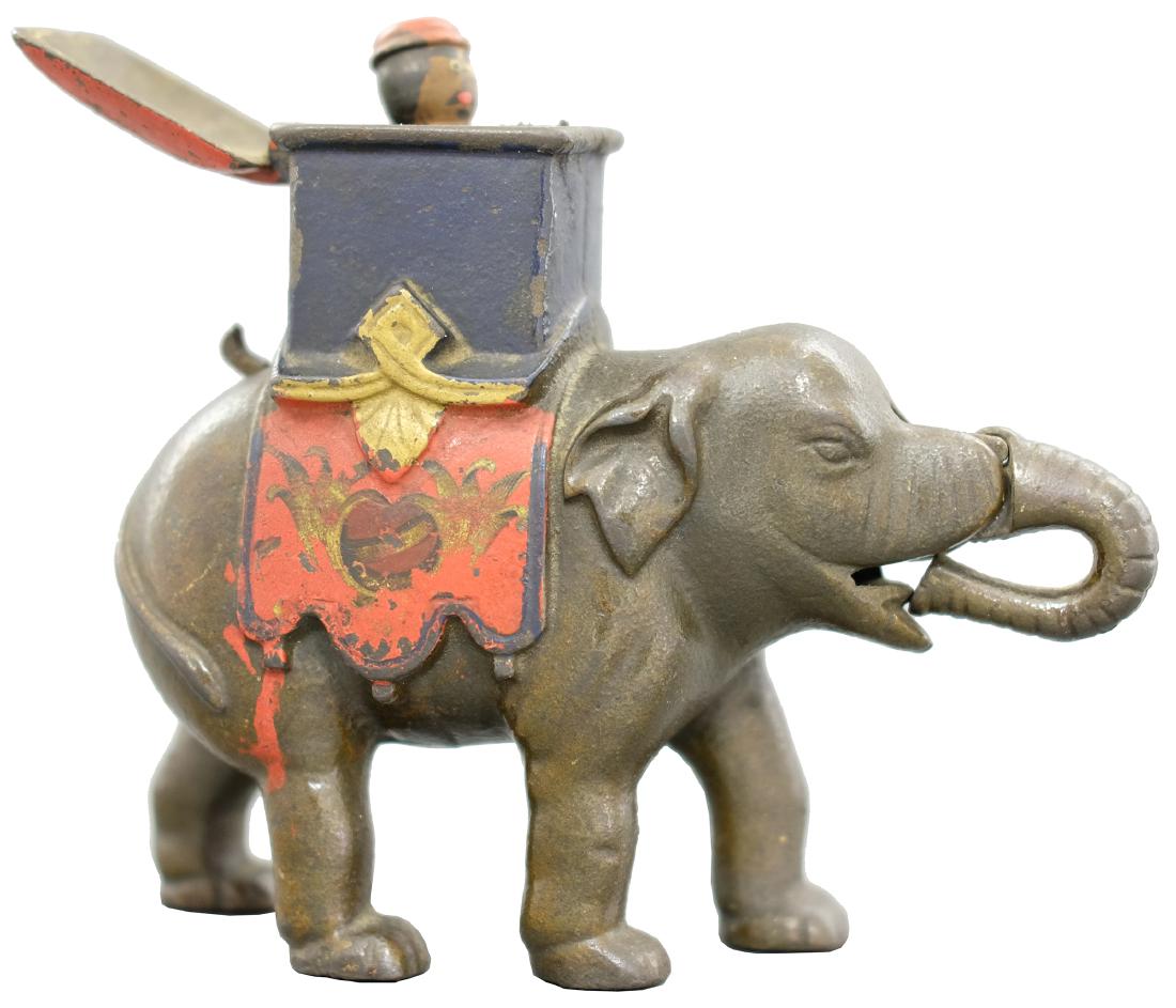 Elephant Howdah - Man Pops Out (1 of 1)