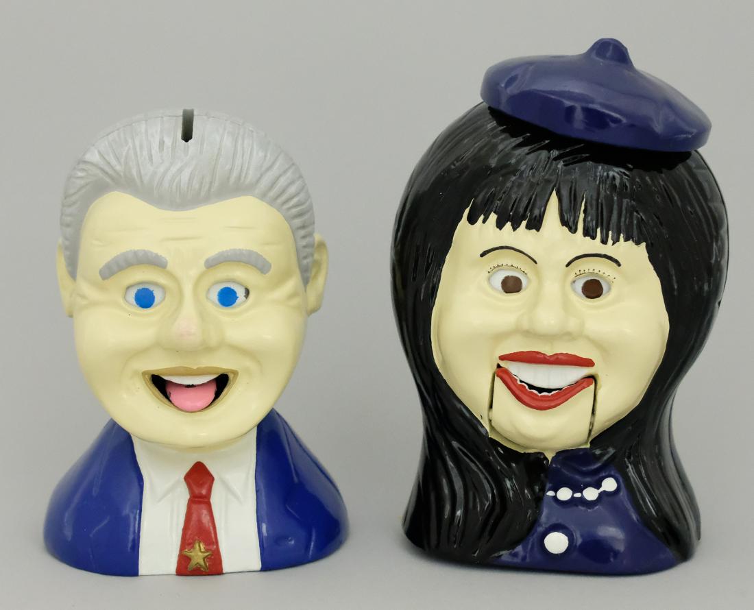 Bill Clinton / Monica Lewinsky Banks (1 of 1)