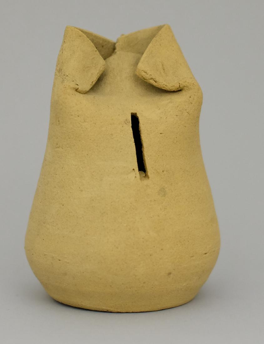 Pear Shaped Satchel - George Ohr: George E. Ohr Biloxi, Mississippi - Circa 1890 The Mad Potter of Biloxi was so innovative with his designs that they caught the eye of Georgia O'Keefe. Many are in the O'Keefe Museum Collection. Potte