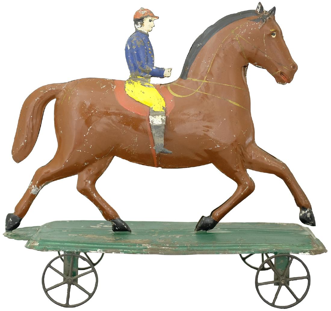 Jockey on Platform - Large (1 of 1)