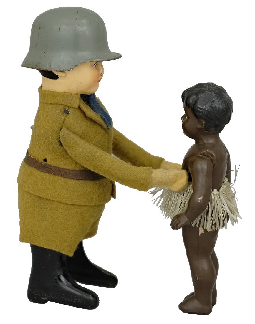 Fascist Soldier Dancing with Josephine Baker (1 of 1)