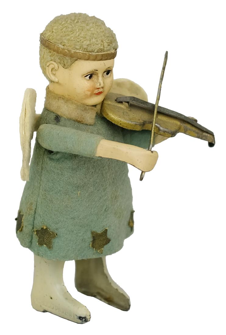 Angel Violinist: Made by Schuco Toys; Germany - Circa 1930.