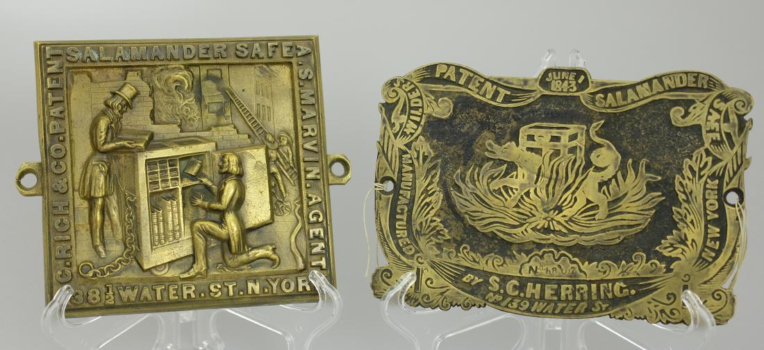 Two Salamander Safe Placards (1 of 1)