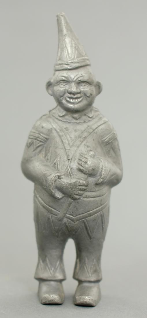 Clown - Lead Pattern: A. C. Williams Ravenna, OH. - Circa 1920 This is a really scarce lead pattern for A. C. Williams classic clown bank. Lead