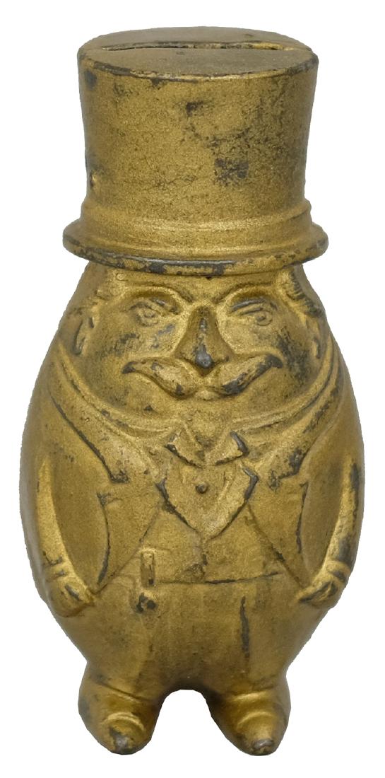 The Eggman: Ober Mfg. Co. Chagrin Falls, OH. - Circa 1910 This bank is based upon a caricature of William Howard Taft, the 27th President of the United States. He was also the 10th Chief Justice of the Supreme Co