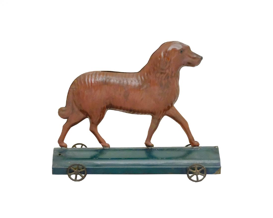 Irish Setter on Platform (1 of 1)