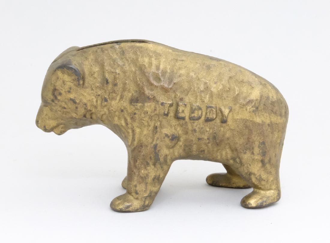 "Teddy" Bear: Arcade Mfg. Co. Freeport, IL - 1920 Material: Cast Iron