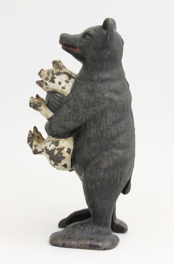 Bear Stealing Pig - Multicolor: Ober Mfg. Co. Chagrin Falls, OH - 1905 This is only the second multicolor example we have seen. Bill Robison Collection Material: Cast Iron