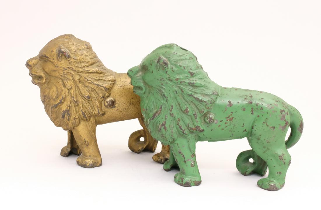 Lions Ears Up (Turnpin): Arcade / A. C. Williams American - 1920 Material: Cast Iron