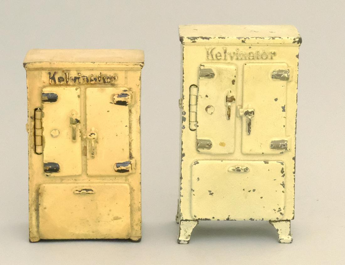 "Kelvinator" Refrigerators: Arcade Mfg. Co. Freeport, IL - 1934 Material: Cast Iron