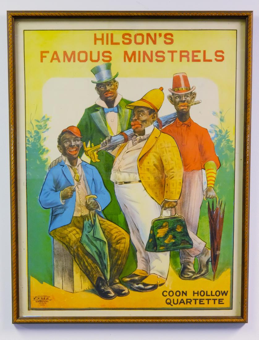 HIlson's Coon Hollow Quartette: Erie Litho Company Erie, PA - 1920 Material: Paper