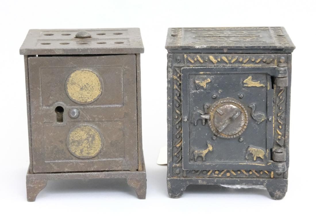 Liberty Dime / Animal Safe: Kyser & Rex Philadelphia - 1880's - 3.25" T Material: Cast Iron