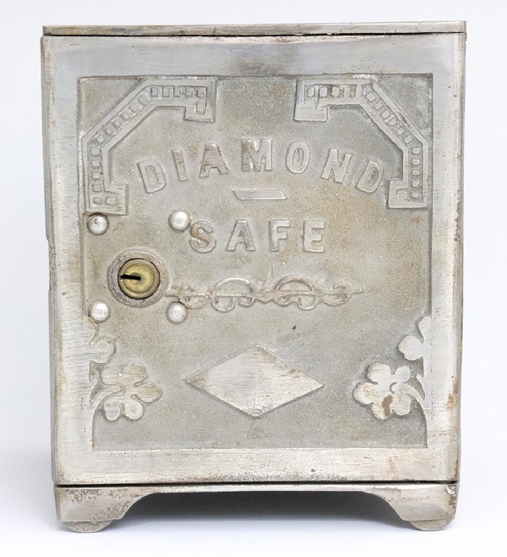 Diamond Safe - Large: W. Rouse & Co. Troy, NY - 1895 Material: Cast Iron