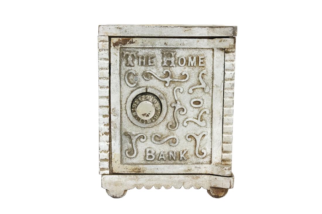 The Home Bank: Wing Mfg. American - 1895 Material: Cast Iron