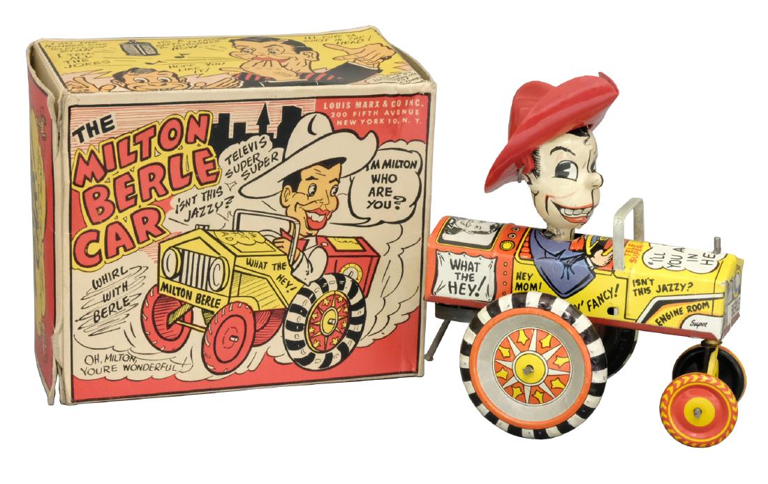 Milton Berle Car: Louis Marx & Co. New York, NY - Circa 1940's Material: Tin
