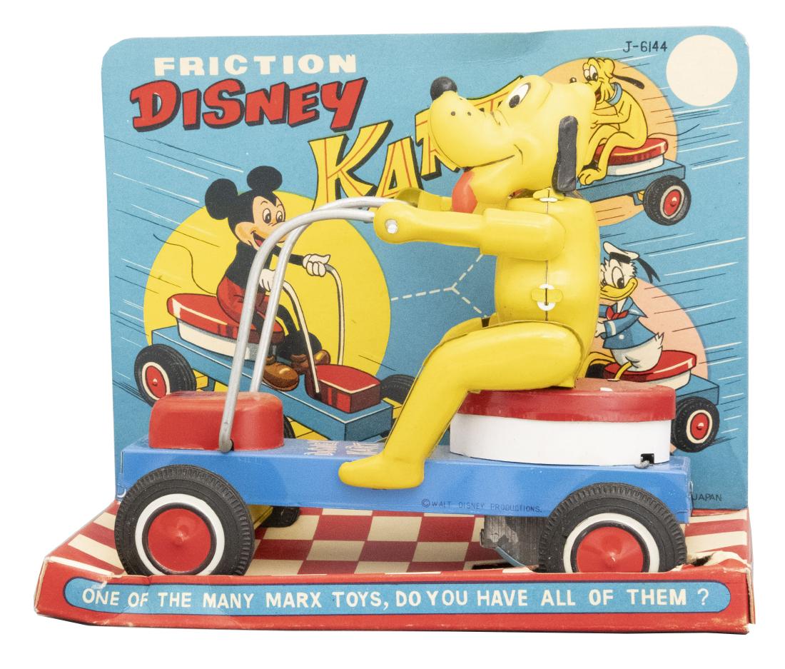 Pluto Disney Kart: Louis Marx & Co. Japanese - Circa 1960's Material: Tin and Plastic