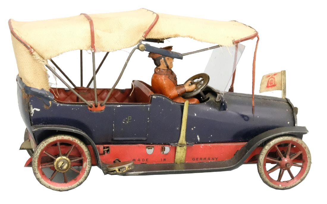 "Berolina" (EPL No. 686) Touring Car with Foldable Roof: Production Run: 1914-1935 This is a Pristine Condition example of this classic Lehmann automobile. "Berolina" is Neo-Latin and translates to Berlin. Berolina is a prominent landmark in downtown Berlin