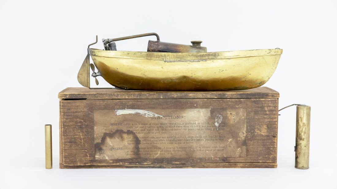 "Little 76 Wonder" Live Steam Motor Launch (1 of 1)