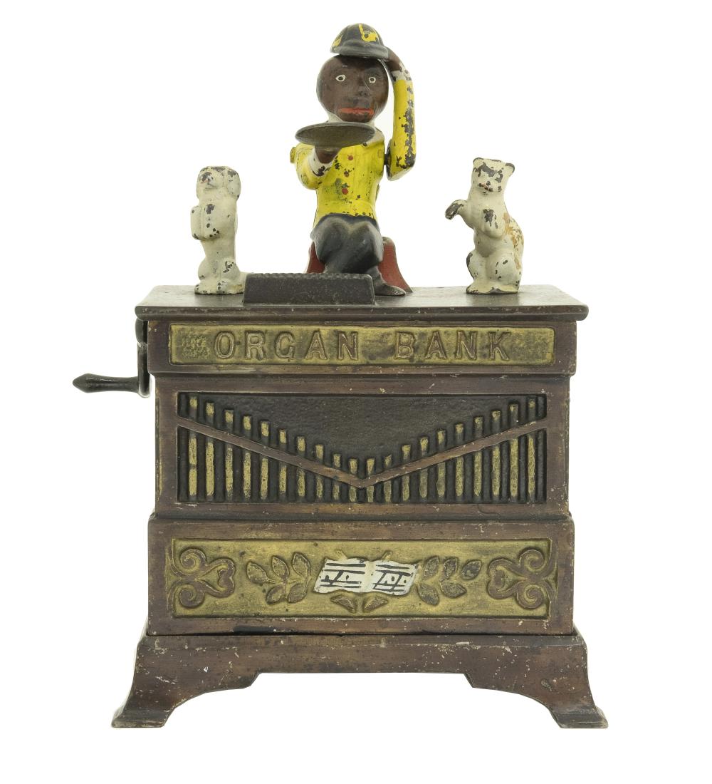 Organ - Cat & Dog: Kyser & Rex Philadelphia, PA - 1880's Cast Iron