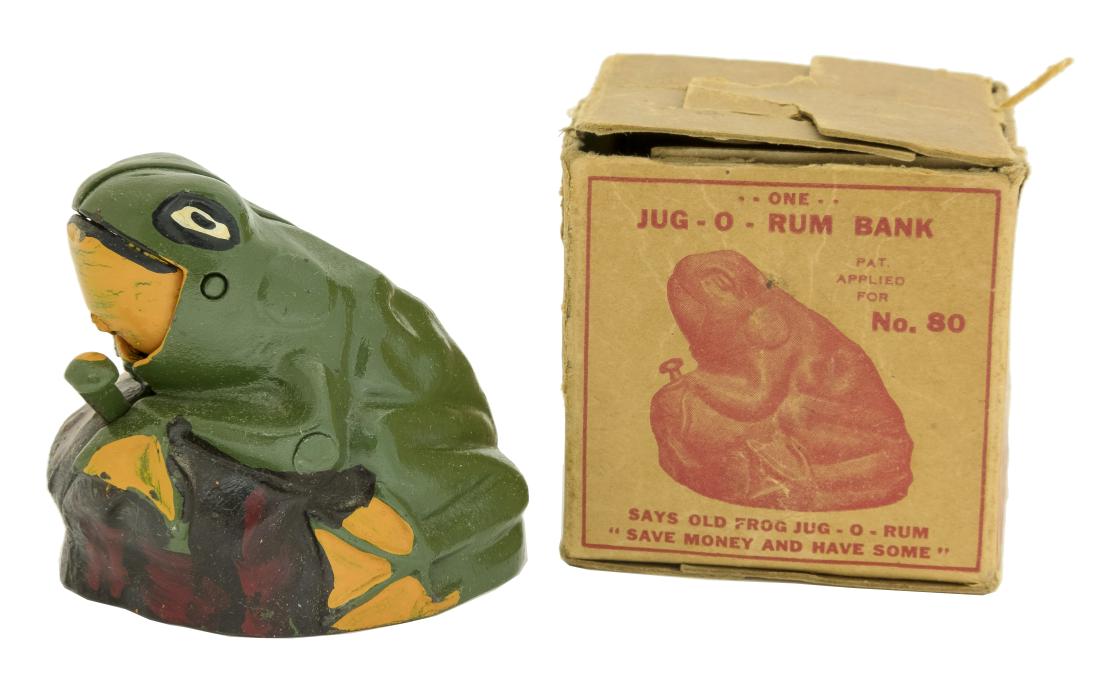 Frog on Rock with Box (1 of 1)