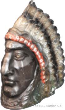 INDIAN BUST PROFILE STILL BANK