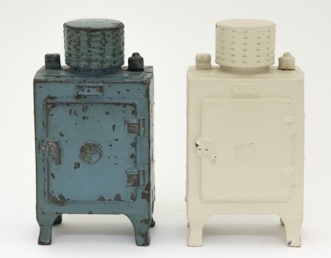Two G. E. Refrigerator Iron Banks (1 of 2)