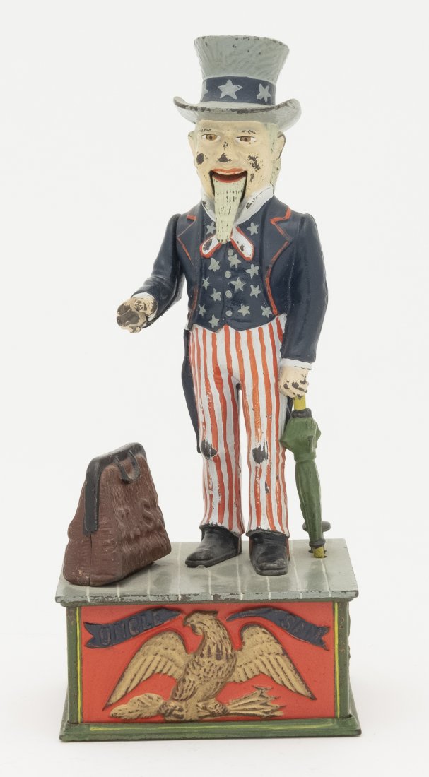 Uncle Sam Iron Mechanical Bank (1 of 2)