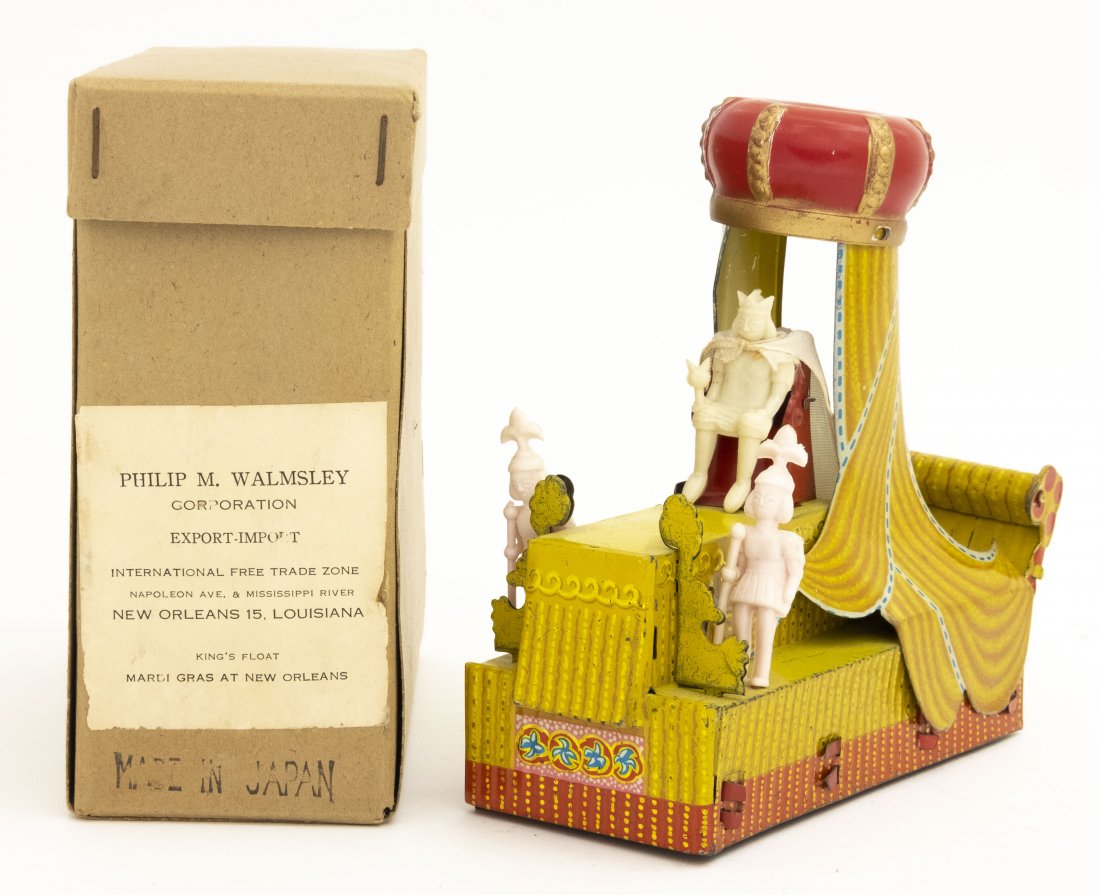 Mardi Gras - Kings Float Push Toy (1 of 2)
