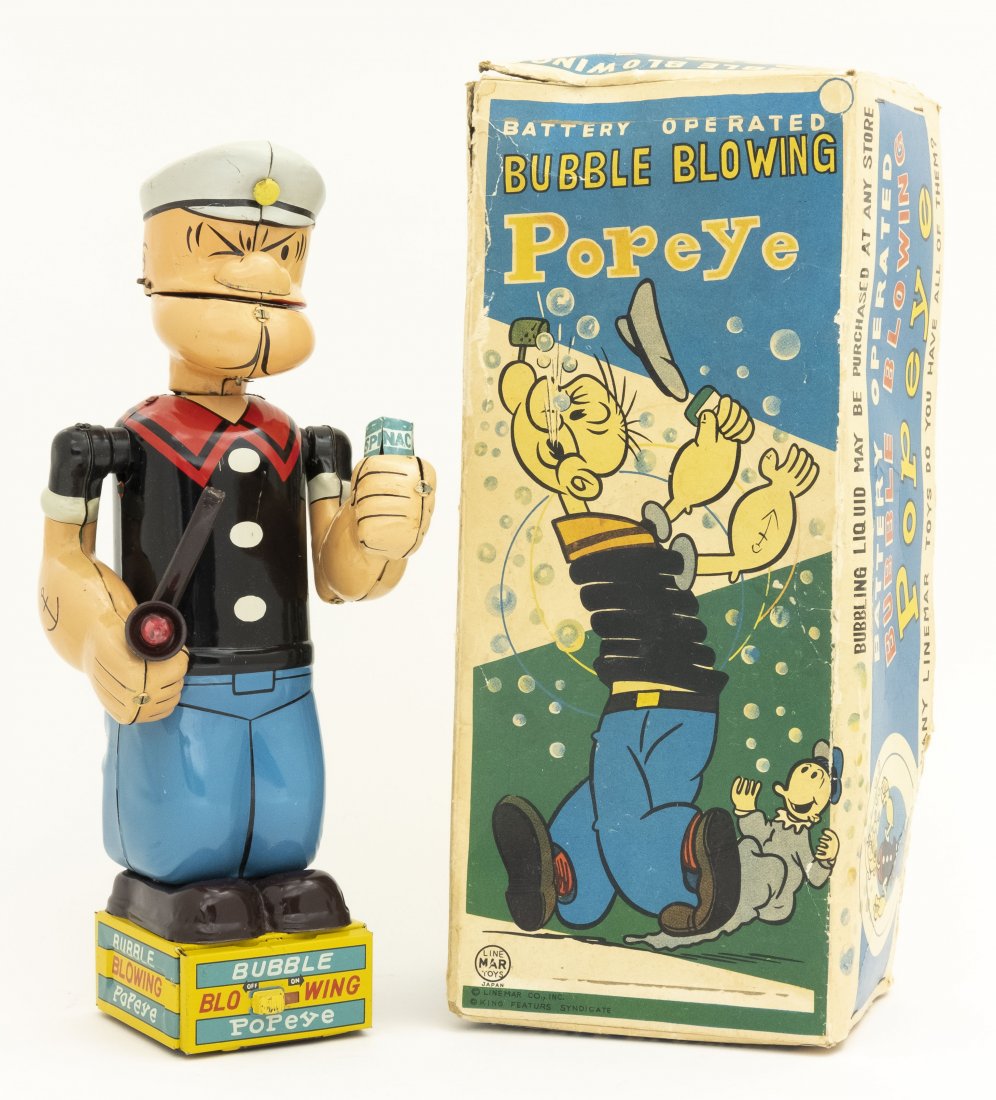 Bubble Blowing Popeye	Battery Operated (1 of 2)
