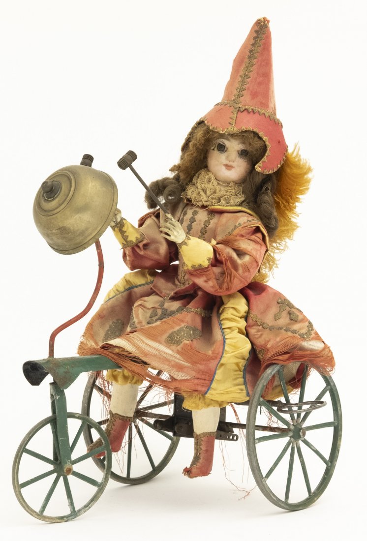 Fancy Girl Riding Tricycle Bell Toy (1 of 2)
