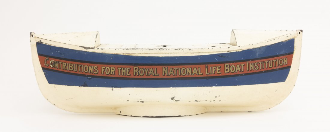 Royal National Life Boat Tin Bank (1 of 2)