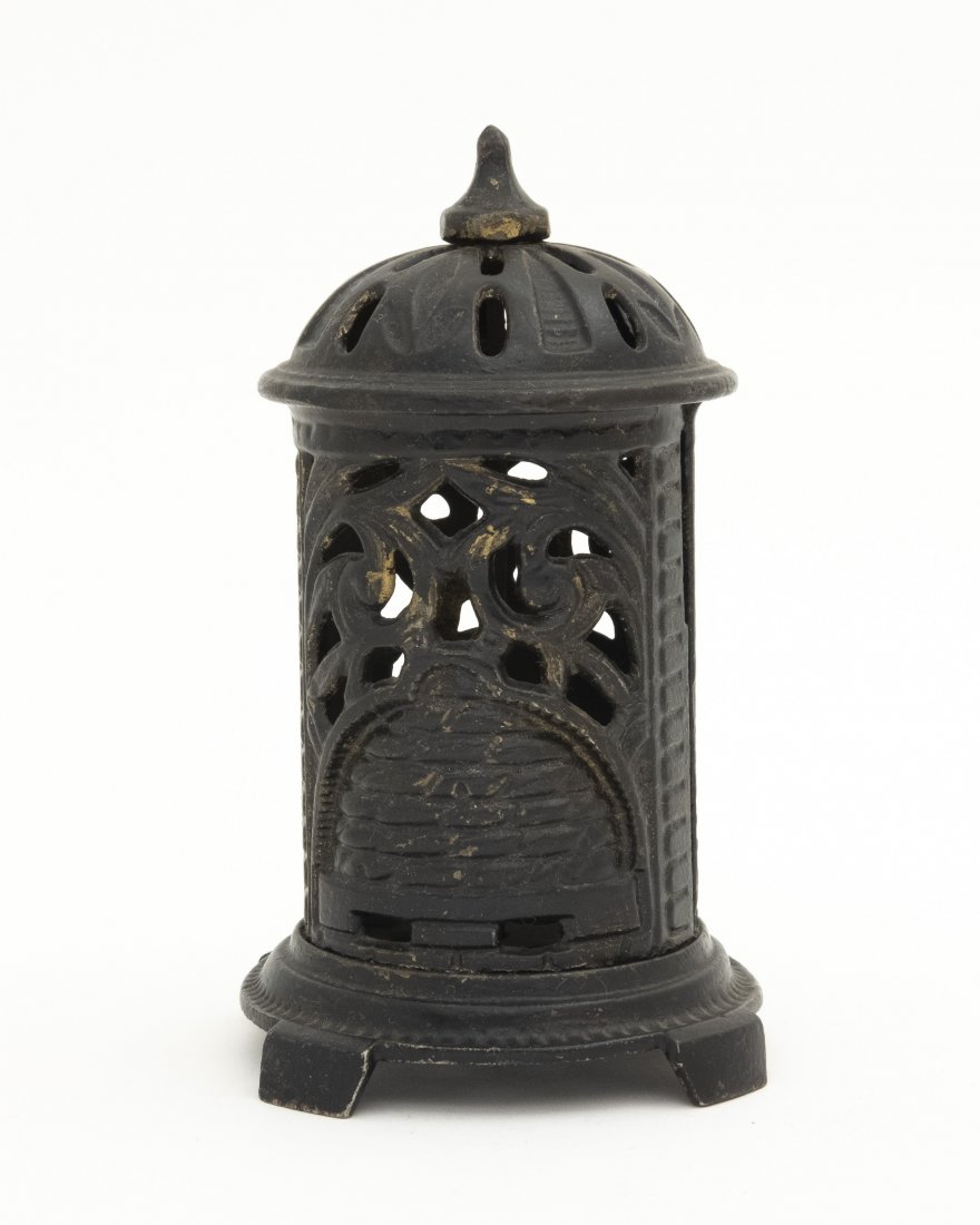 Space Heater with Beehive Iron Bank (1 of 2)