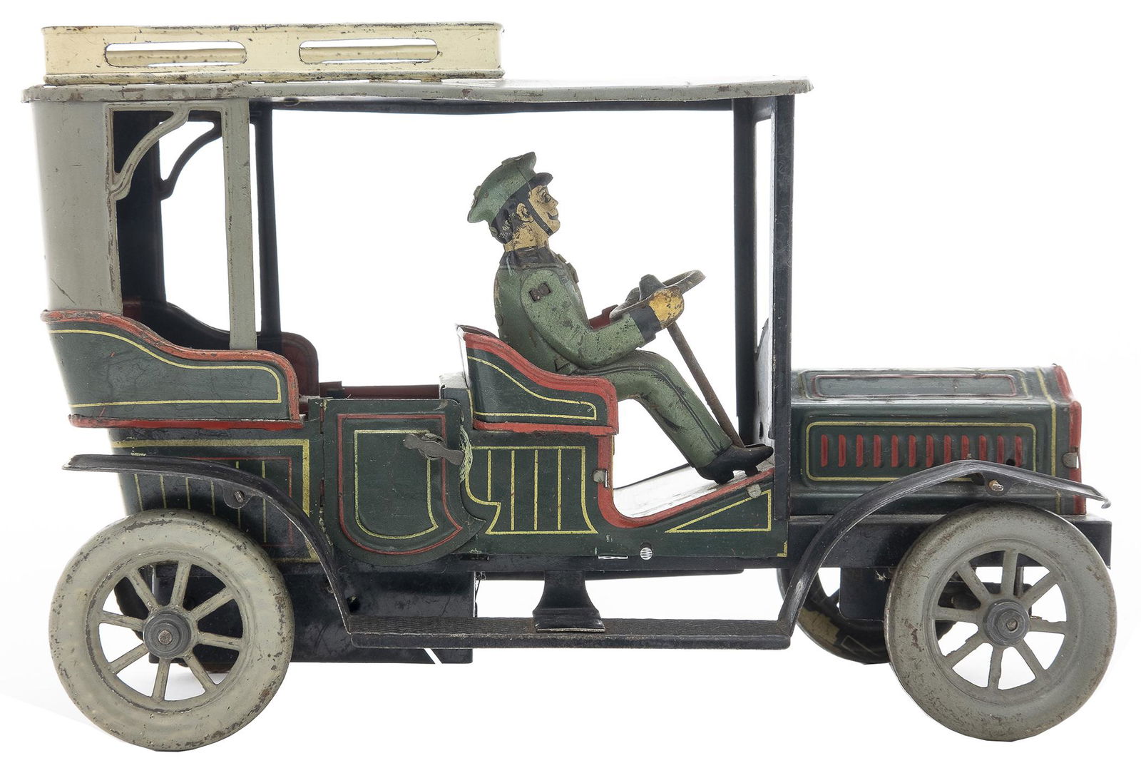 Hans Eberl Touring Car: German, Circa 1912, 8.75" L