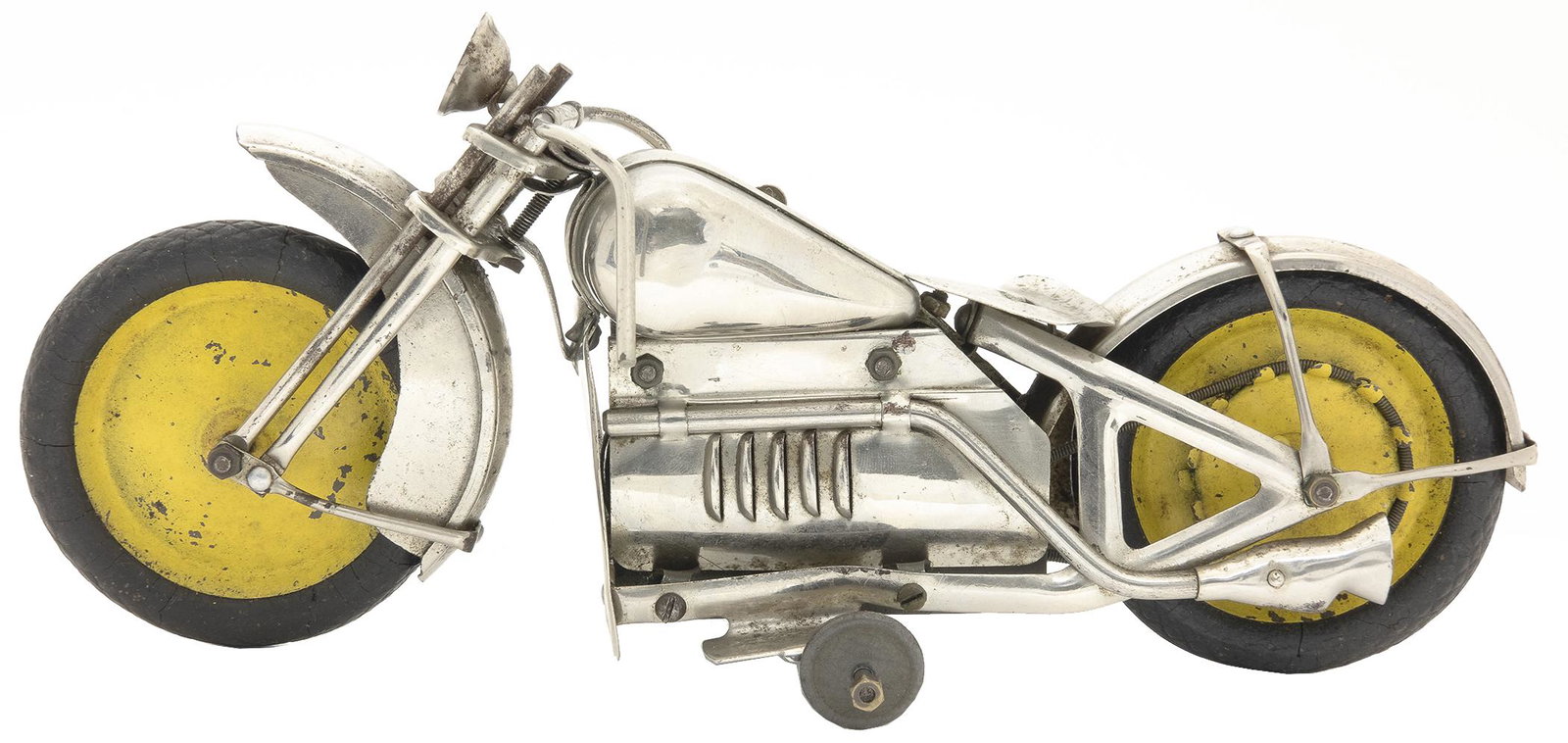 Harley Davidson Motorcycle: Japanese, 1940's, 11" L