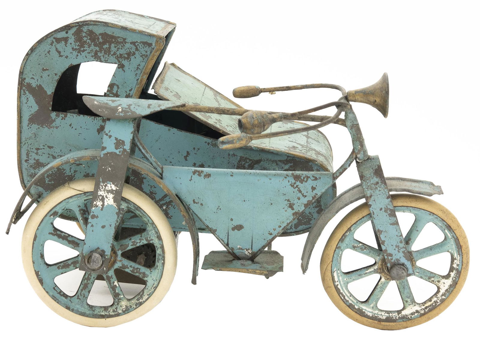Pinard Tricycle: French, 1910, 9" L